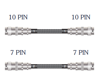 Nordost NORSE 2 SERIES TYR 2 SPECIALTY 10 PIN / 7 PIN CABLE SET
