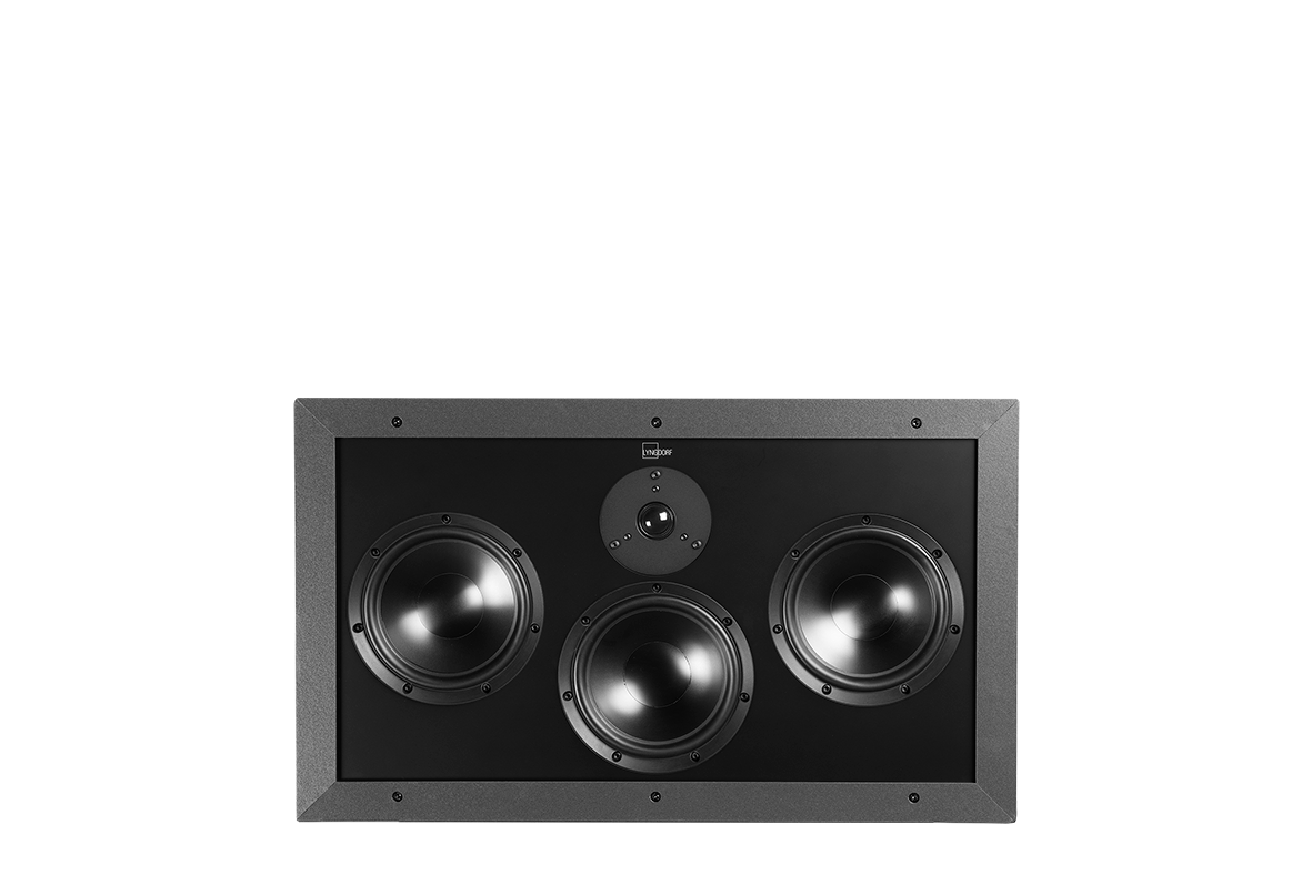 Lyngdorf D-500 Center, Full range in wall center speaker