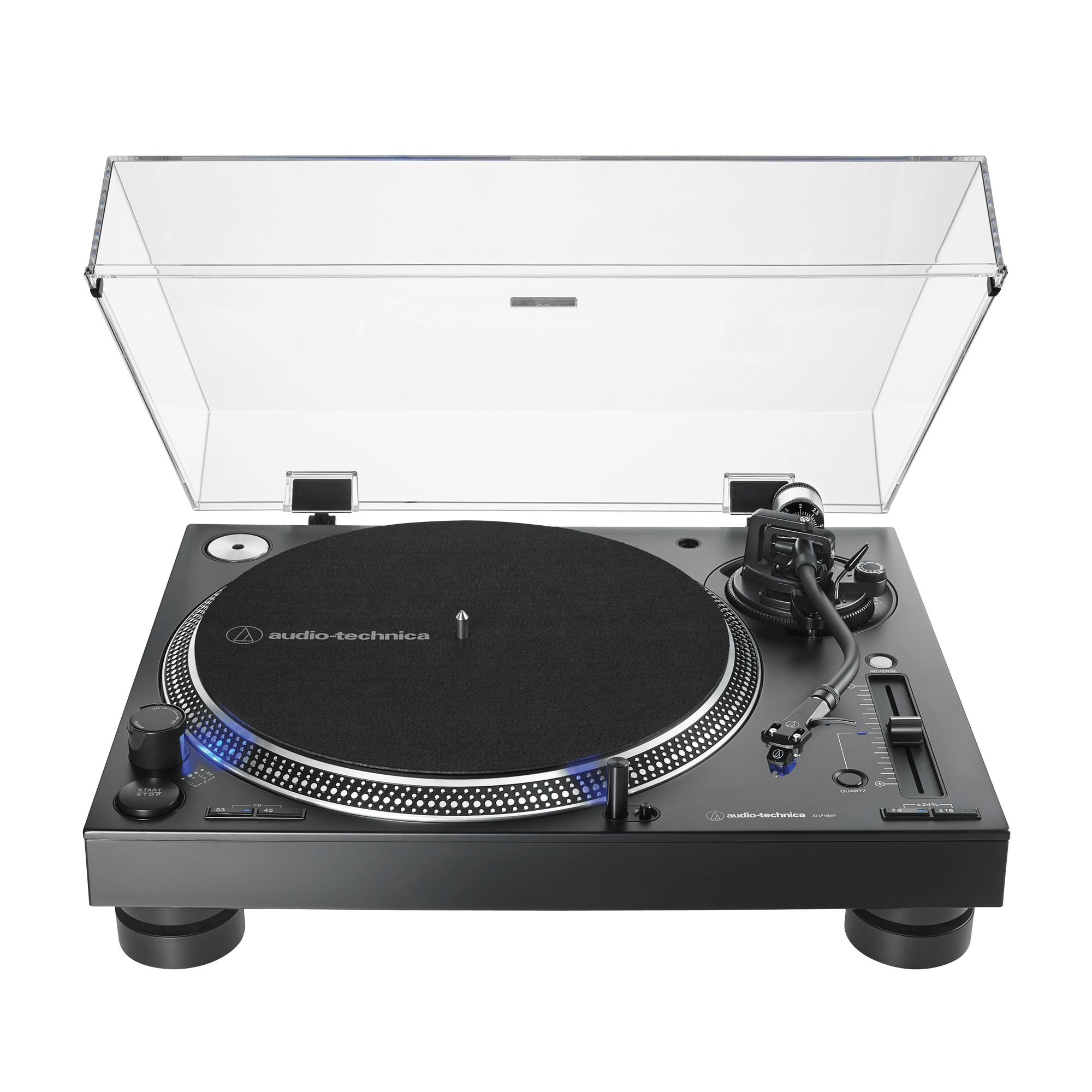 Audio Technica AT-LP140XP Professional Direct Drive Manual Turntable