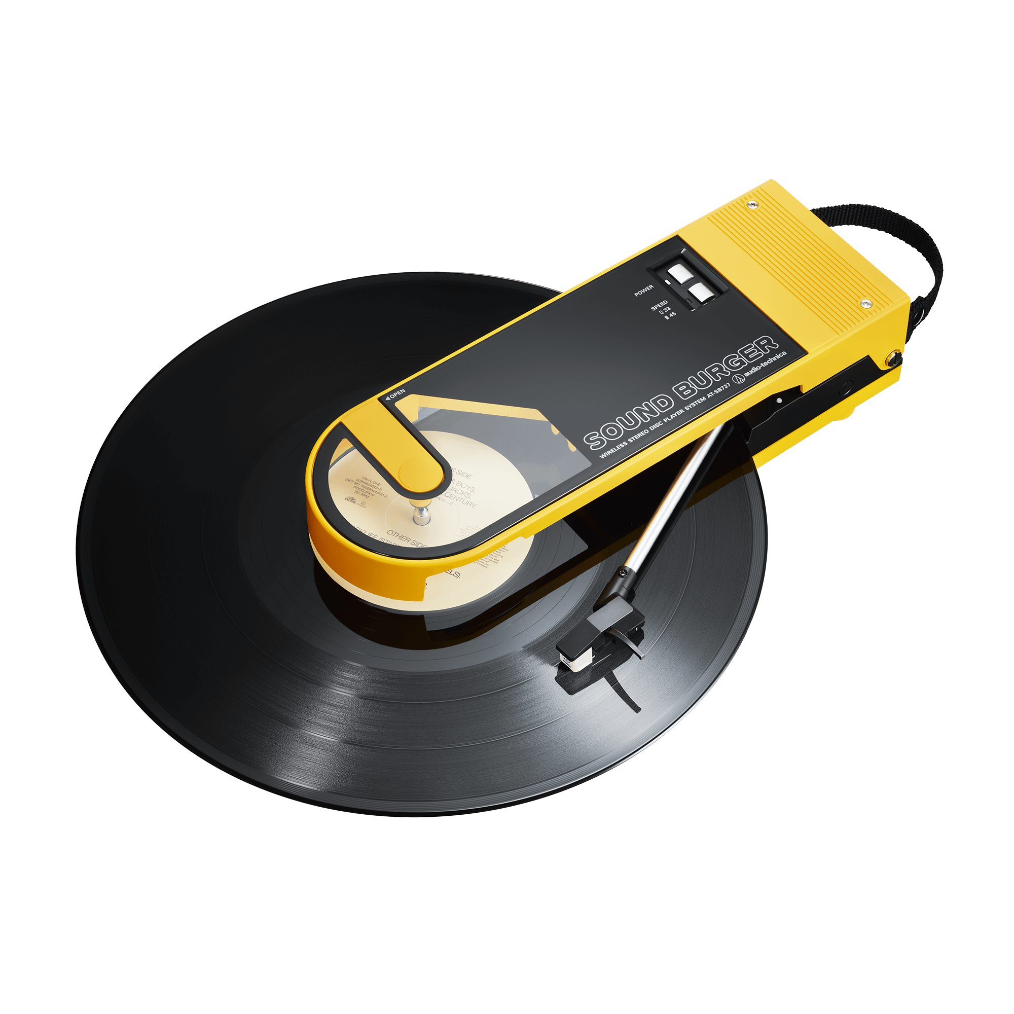 Audio Technica AT-SB727 Sound Burger - Portable Bluetooth Turntable