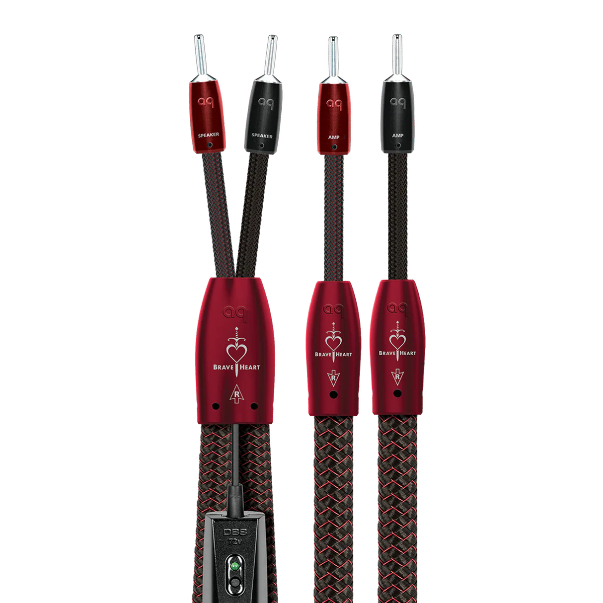 Audioquest Brave Heart Full-Range ZERO-Tech Speaker Cable
