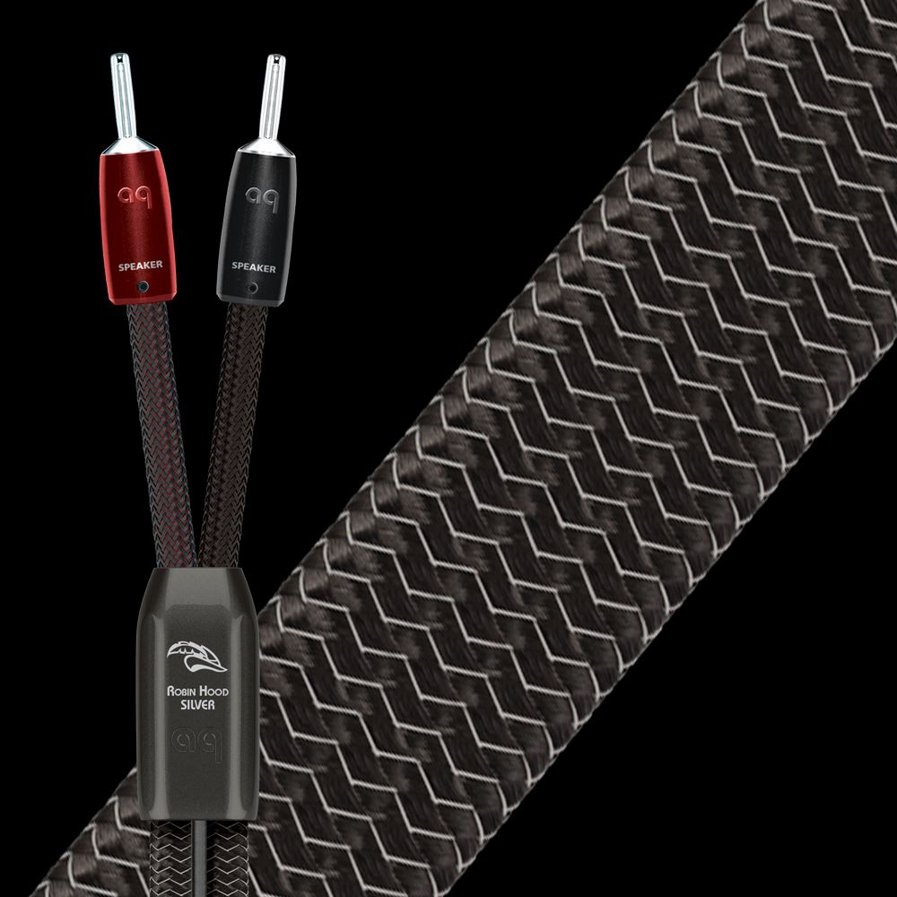 AudioQuest Robin Hood Silver ZERO Speaker Cables (pair)