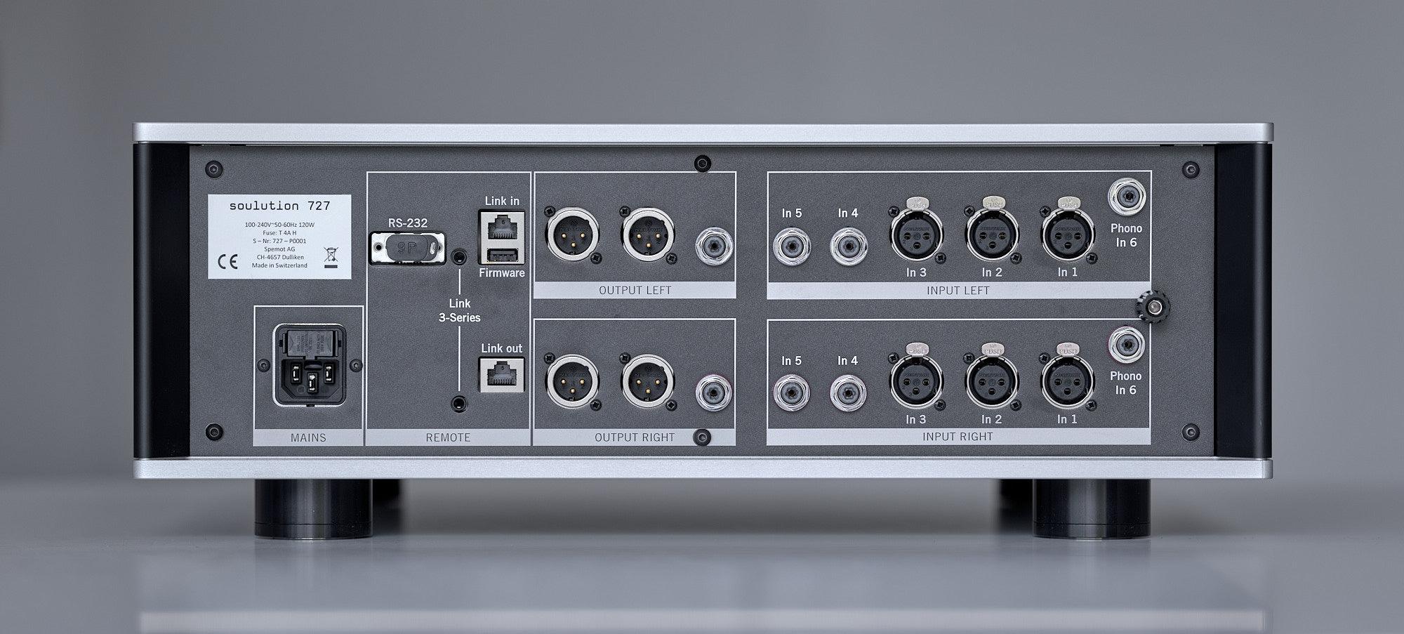 Soulution 727 Preamplifier