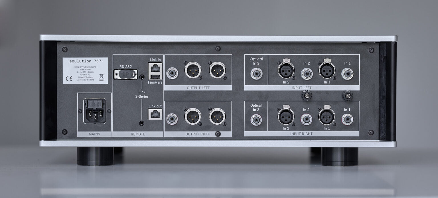 Soulution 757 deemphasis preamplifier