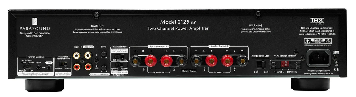 NC 2125 Power Amp