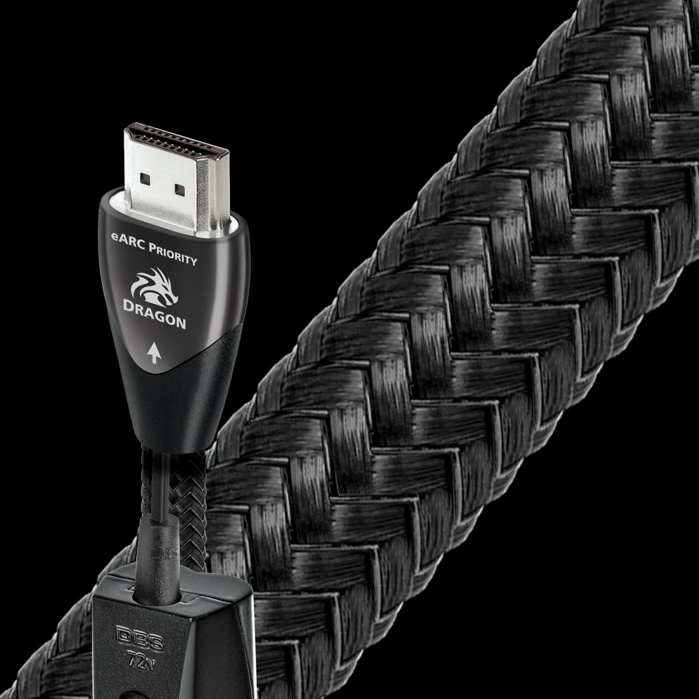 Audioquest Dragon eARC Priority HDMI Cable (w/ 72v DBS System)