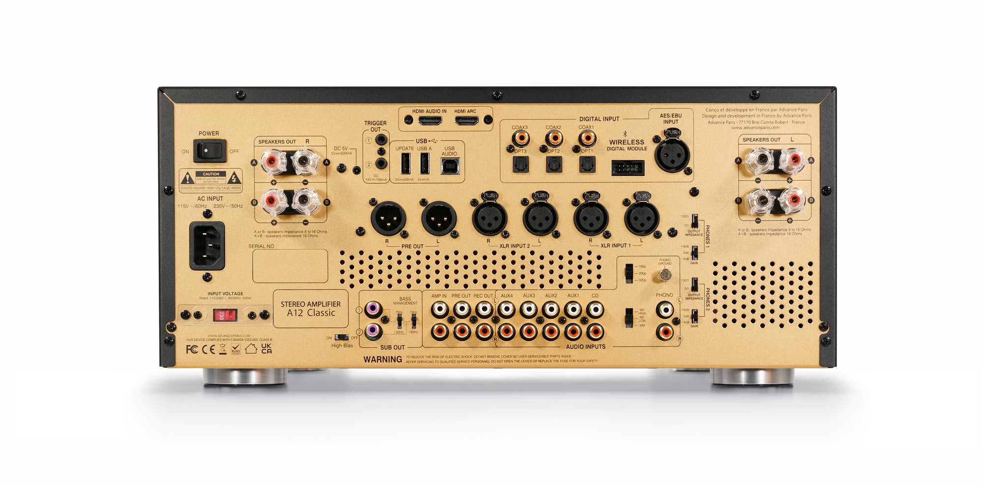 Advance Paris A12 Classic Integrated Amplifier