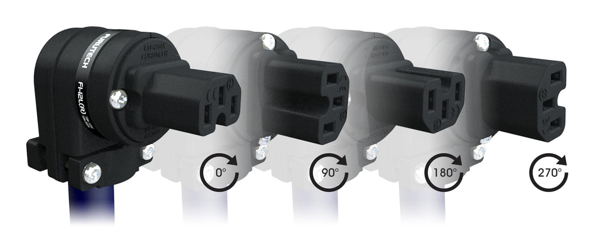 Furutech FI-12L (R) &amp; FI-12L (G) High End Performance Angled Connector Series