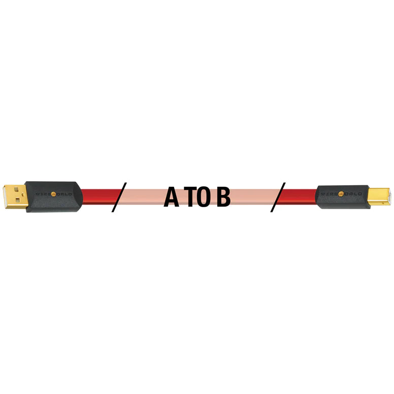 Wireworld Starlight 8 USB 2.0 A to B Audio Cables