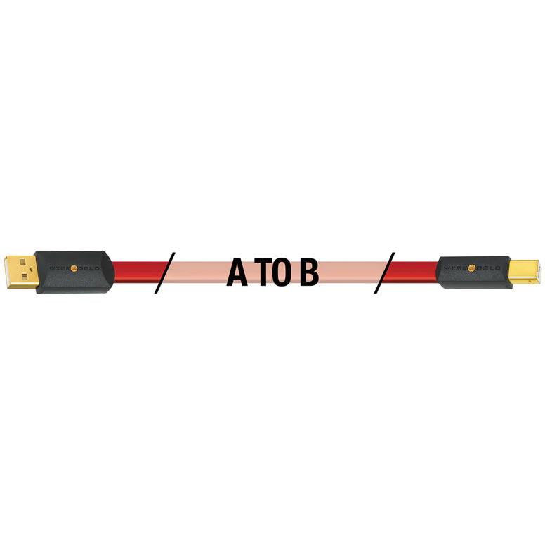 Wireworld Starlight 8 USB 2.0 A to B Audio Cables - Suncoast Audio