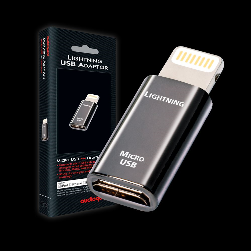 AudioQuest Micro USB-to-Lightning Adaptor