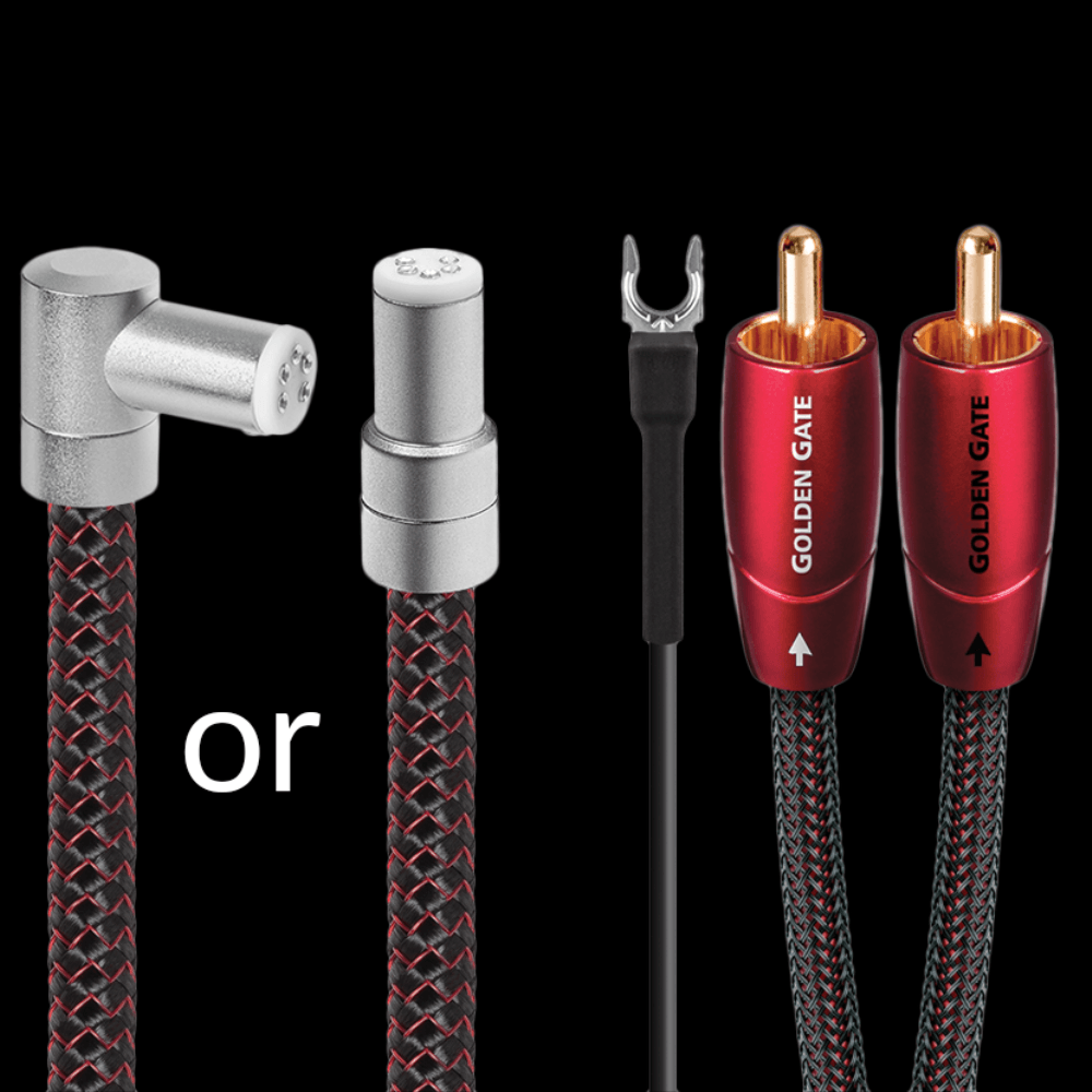 AudioQuest Golden Gate Turntable Cables - Suncoast Audio