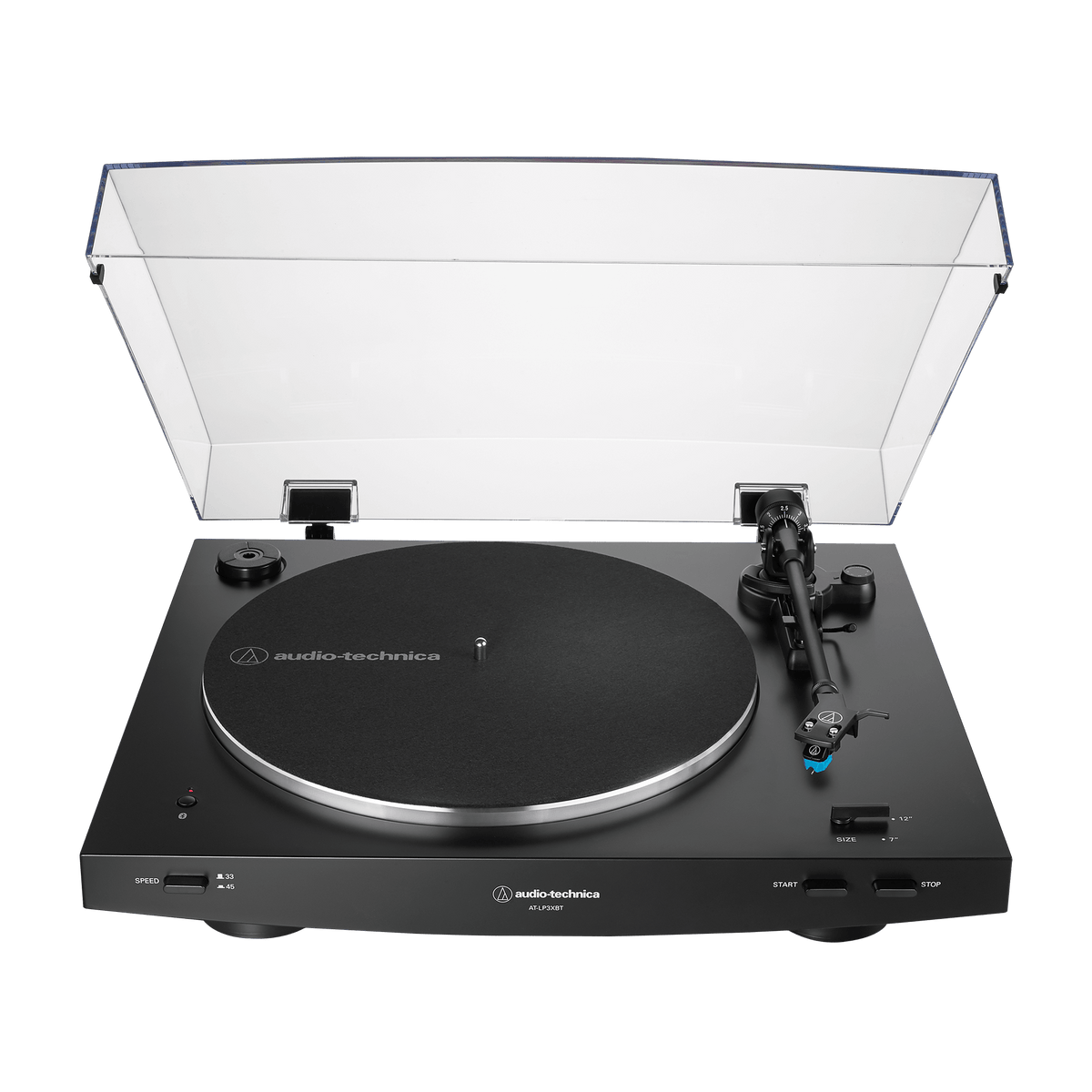 Audio Technica AT-LPW50PB Fully Manual Belt-Drive Turntable
