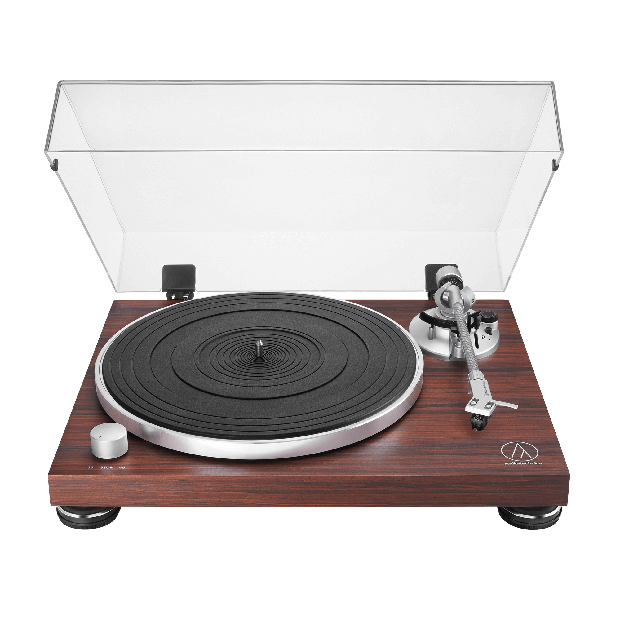 Audio Technica AT-LPW50BT-RW - Manual Belt-Drive Turntable (Wireless & Analogue)