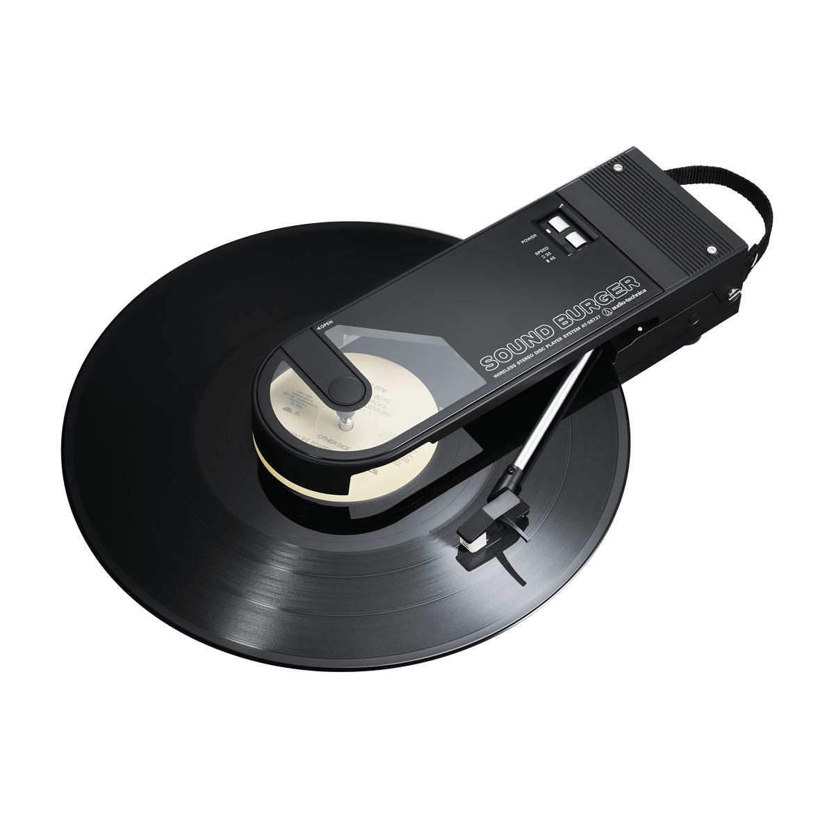Audio Technica AT-SB727 Sound Burger - Portable Bluetooth Turntable