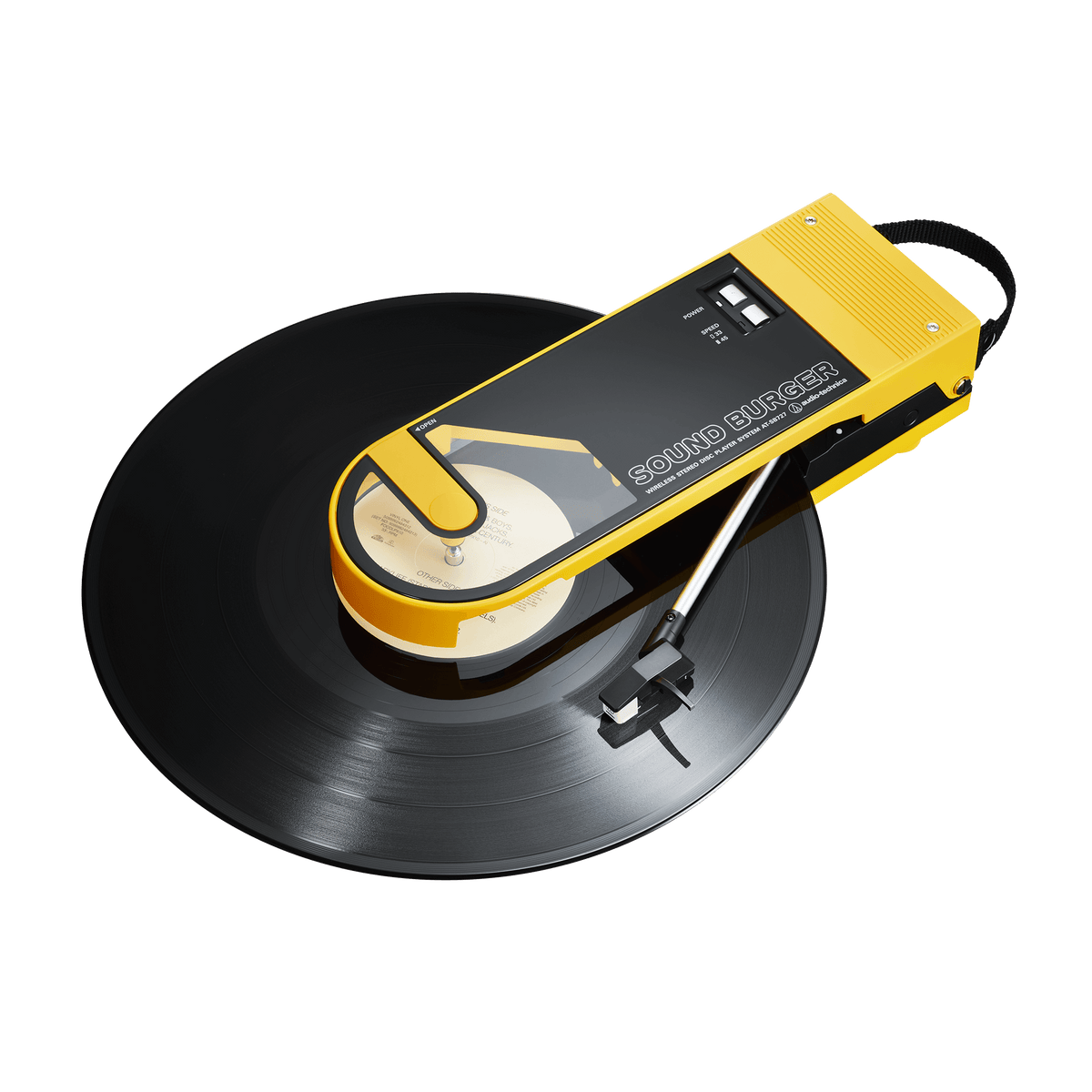 Audio Technica AT-SB727 Sound Burger - Portable Bluetooth Turntable