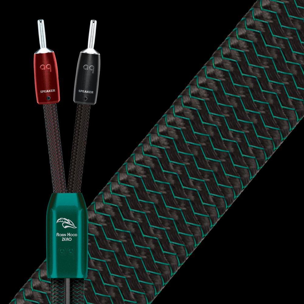 AudioQuest Robin Hood Zero BiWire Combo Speaker Cables