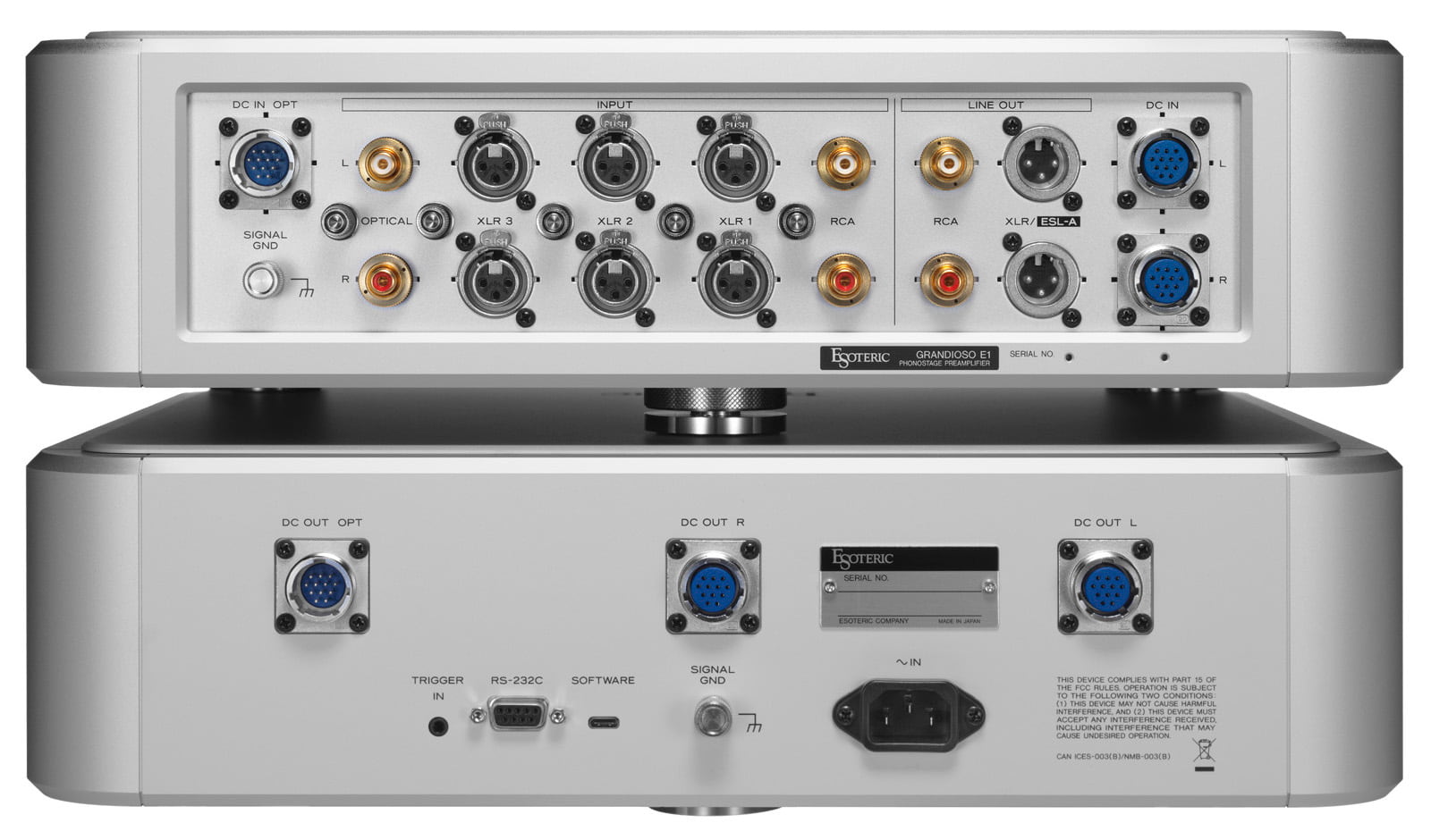 Esoteric Grandioso E1 Balanced Phonostage Preamplifier