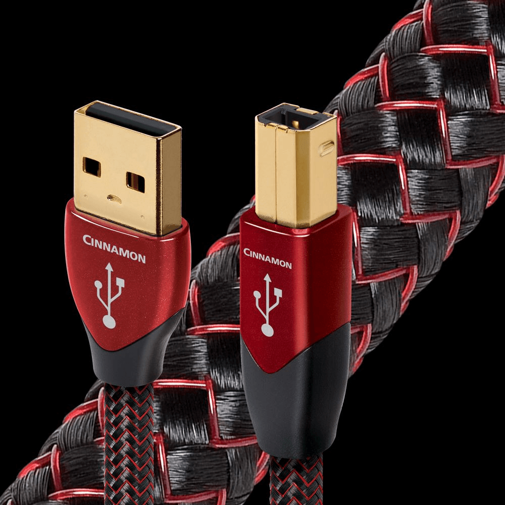 オーディオクエスト シナモン usbAC ビニー 0.75m