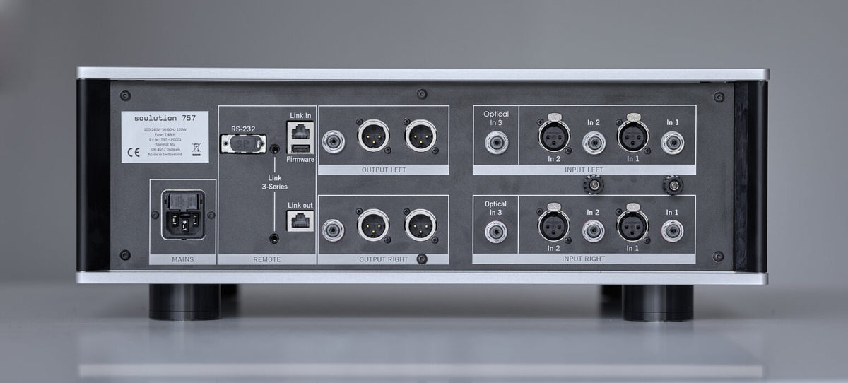 Soulution 757 deemphasis preamplifier