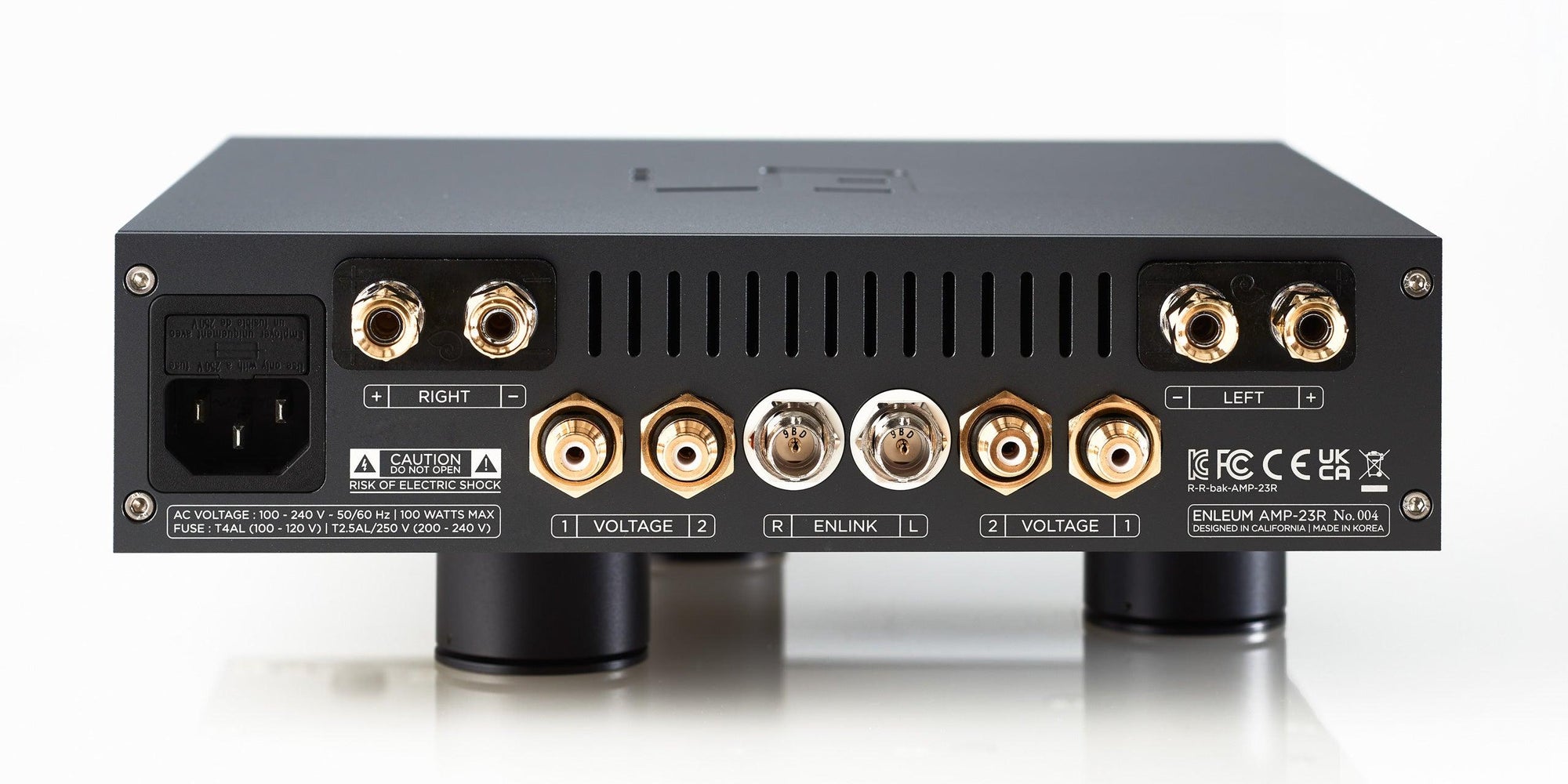 Enleum AMP 23-R Reference Compact Amplifier - Suncoast Audio
