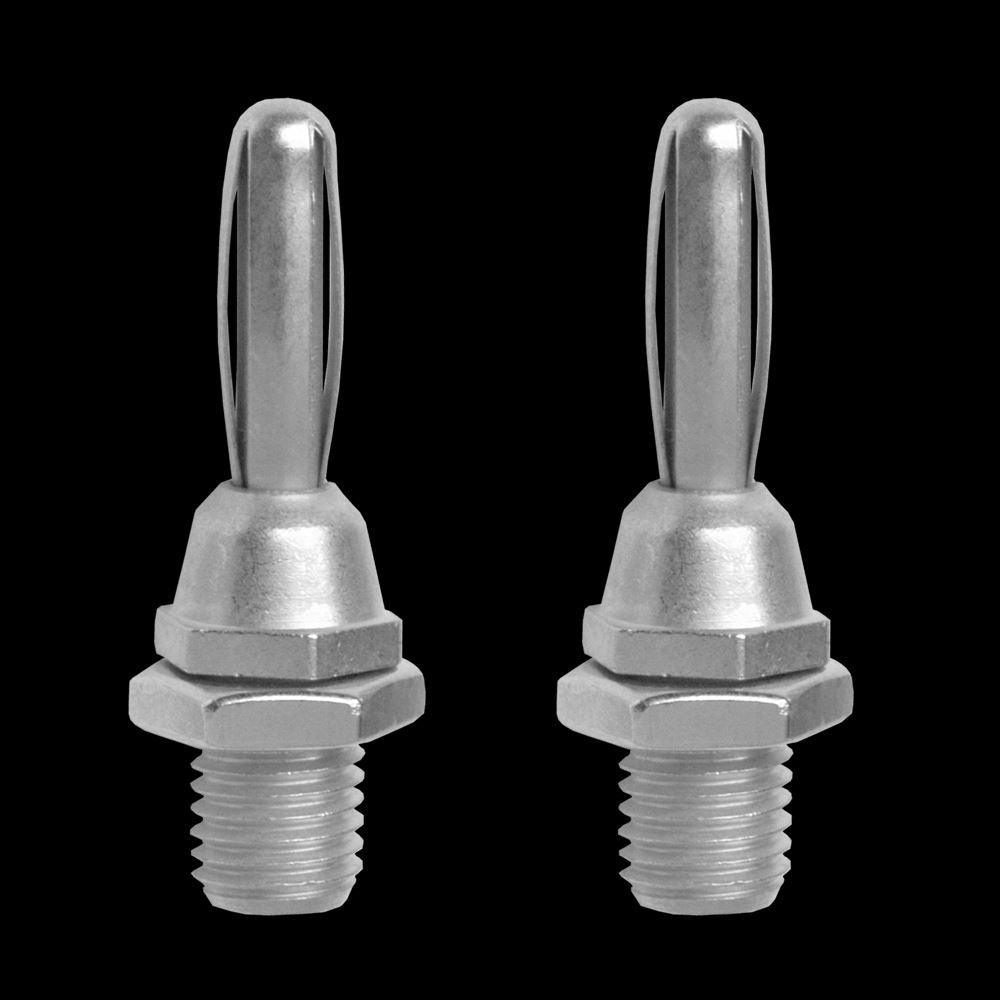 AudioQuest 1002 Banana Silver (4-Pack) - Suncoast Audio