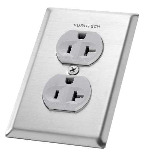 Furutech 102-D, Duplex Receptacle Cover Plate - Suncoast Audio