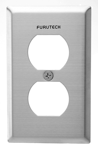 Furutech 102-D, Duplex Receptacle Cover Plate - Suncoast Audio