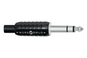Wireworld 1-4” 6.3mm Mono Nickel Phone Plug - Suncoast Audio