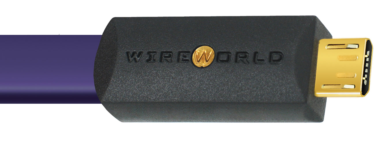 Wireworld Ultraviolet 8 USB 2.0 A to Micro B Audio Cables - Suncoast Audio