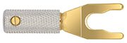 Wireworld Set of 8 Uni-Term Gold Spades With Sockets - Suncoast Audio